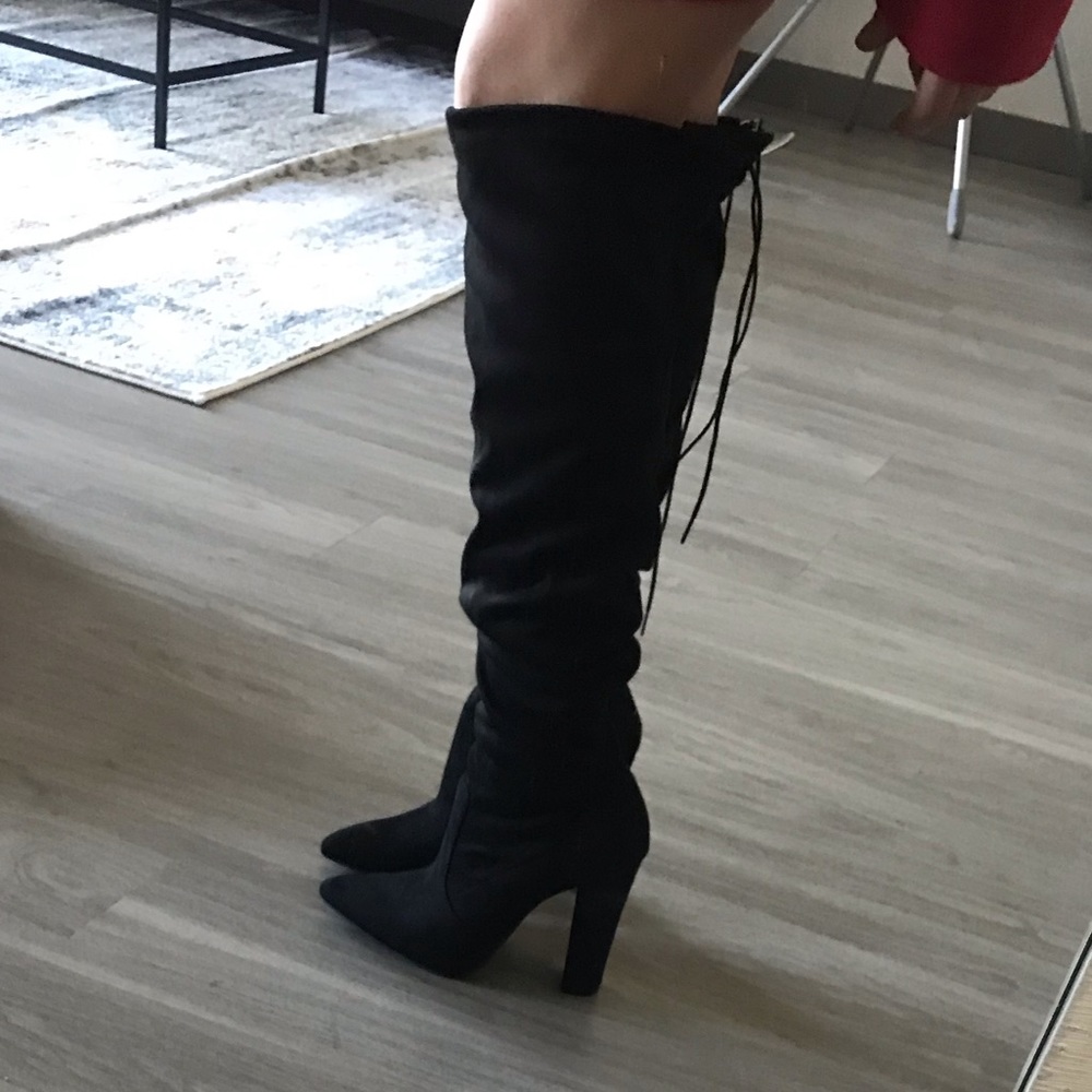 Brand New never worn, Knee high heels
